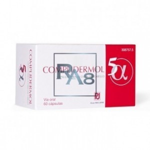 COMPLIDERMOL 5ALFA 60 CAPSULAS